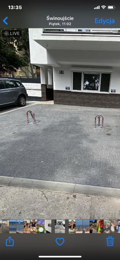 Apartmán Apartament Przy Parku Z Duzym Tarasem ,Prywatny Parking Svinoústí Exteriér fotografie
